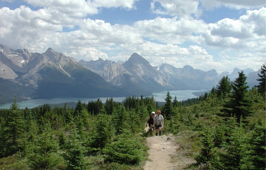 Canadian Rockies camping tour, Banff, Jasper