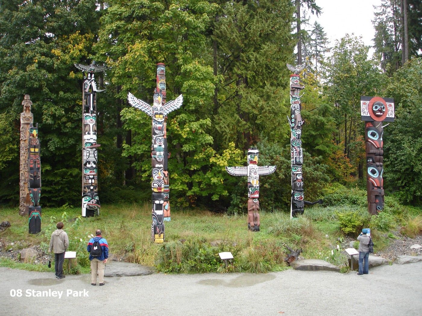 totem poles in Vancouver, small group travel, Canada