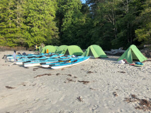 adventure kayak tour in BC, Canada
